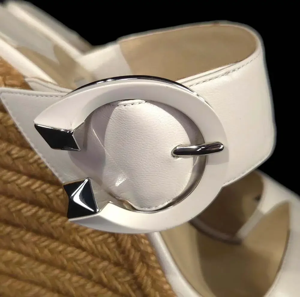 Jimmy Choo espadrille wedge